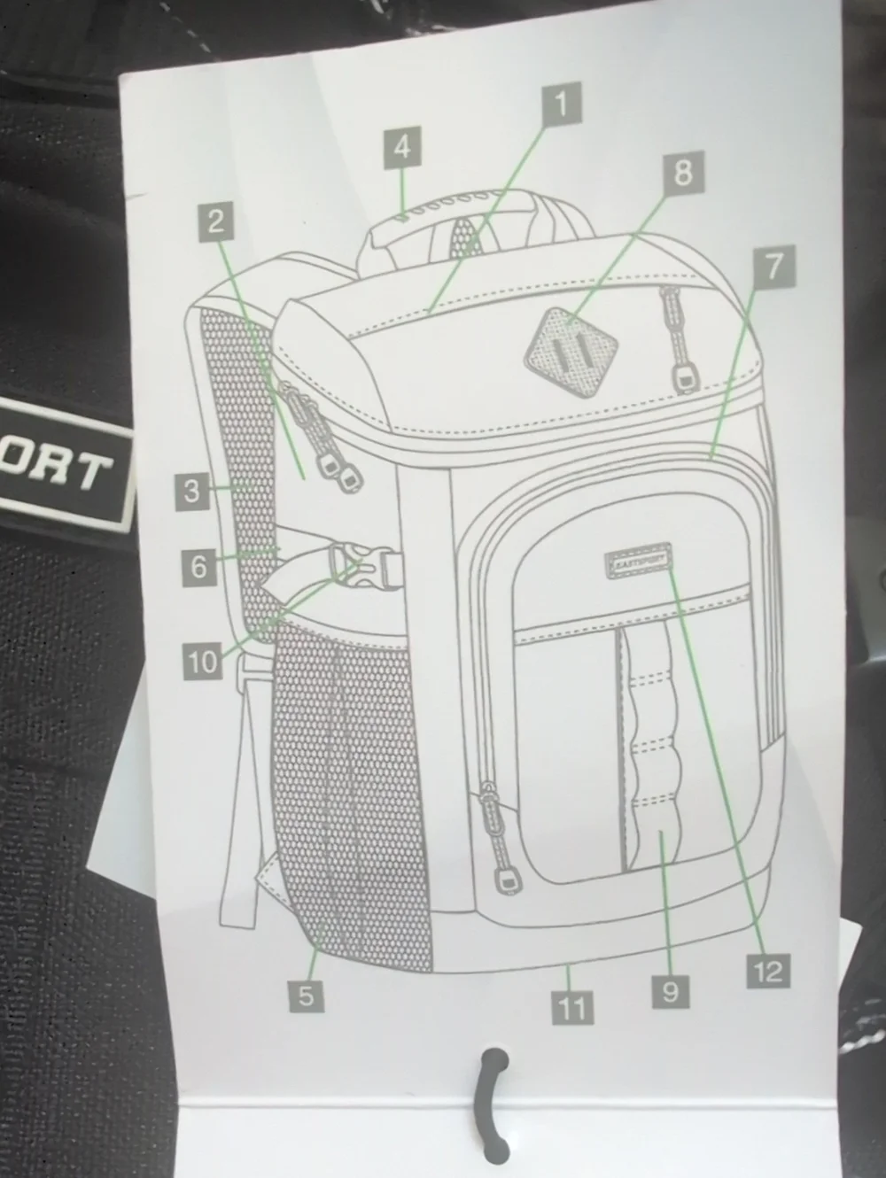 Eastsport Men's Victory Top Loader Backpack
